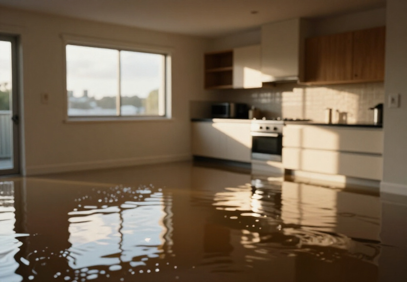 Mouldy basement in Earlwood before treatment